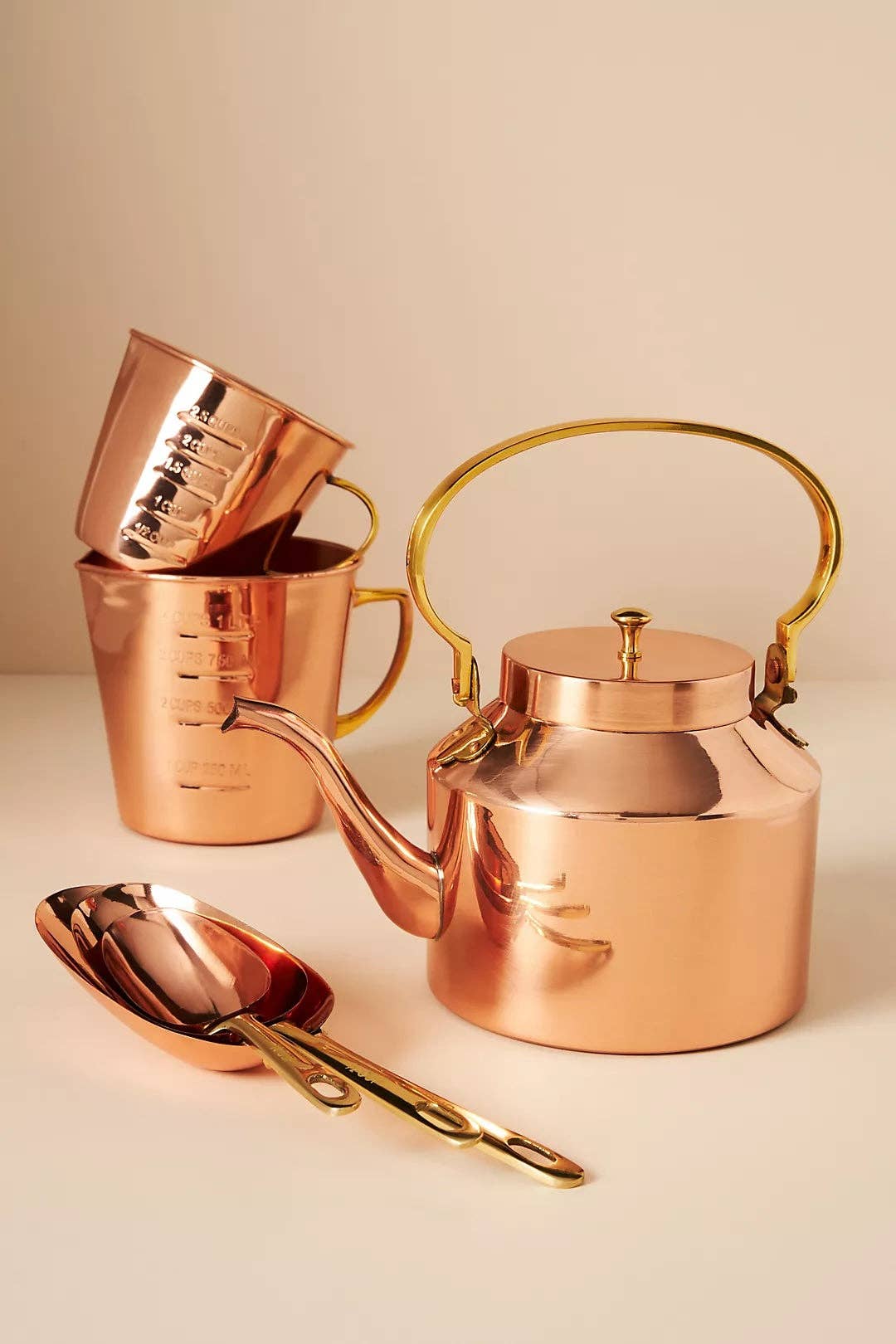 English Copper Tea Kettle